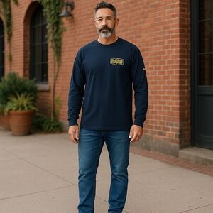 Harley Owners Group Arizona State Rally 2013 Black Long Sleeve T-Shirt Size L